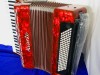 Aliante 3 voice piano accordion Red